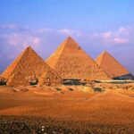 the pyramids